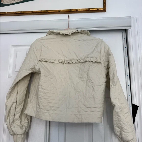 Avec Les Filles Cream Puffer Jacket - Picture 3 of 5